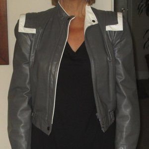 Wilson's Womens 70's leather jacket